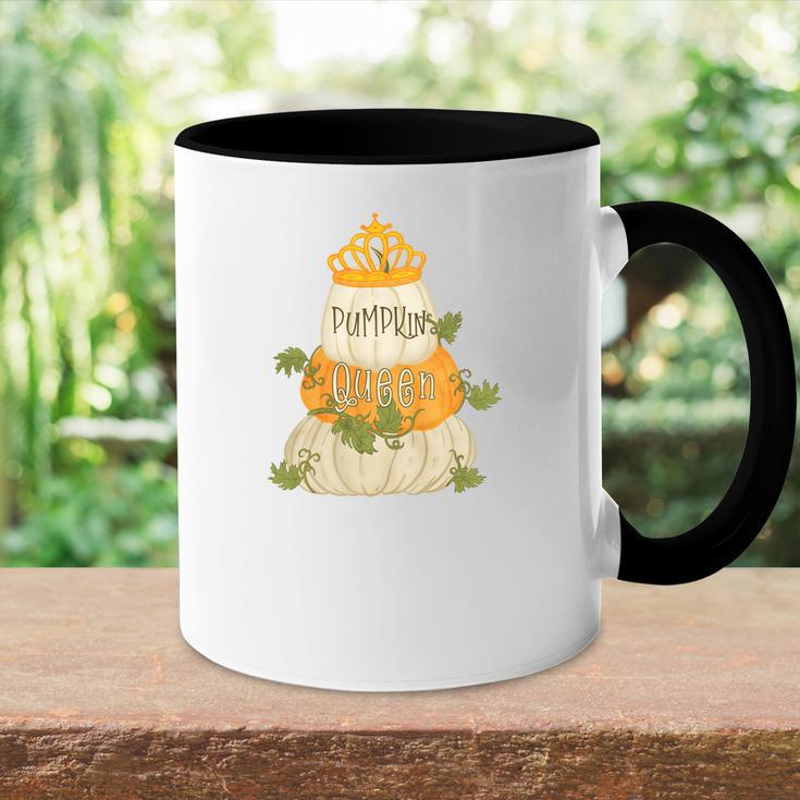 Fall Pumpkin Queen Funny Autumn Gifts Accent Mug