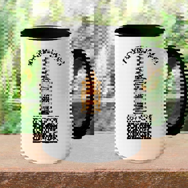My Friend Named Jack Hes Got My Back Funny Drinking Accent Mug