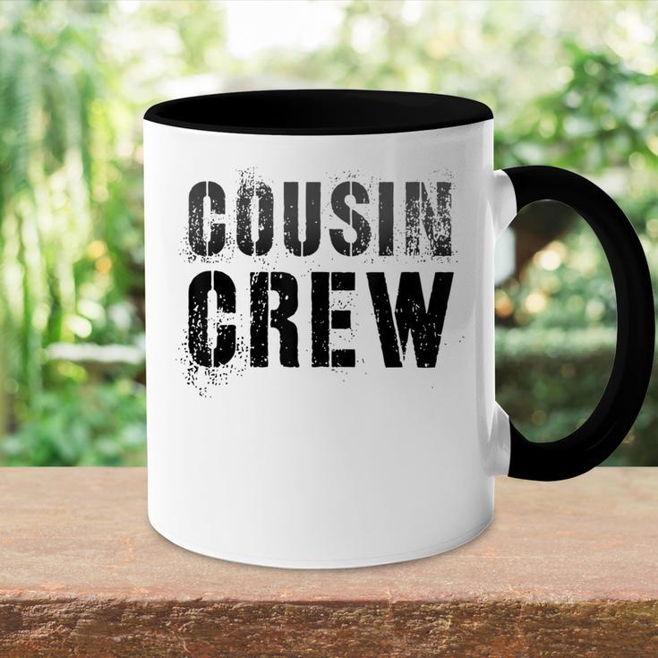 Vintage Cousin Crew Funny Grammy Pawpaw Reeducation Military Accent Mug