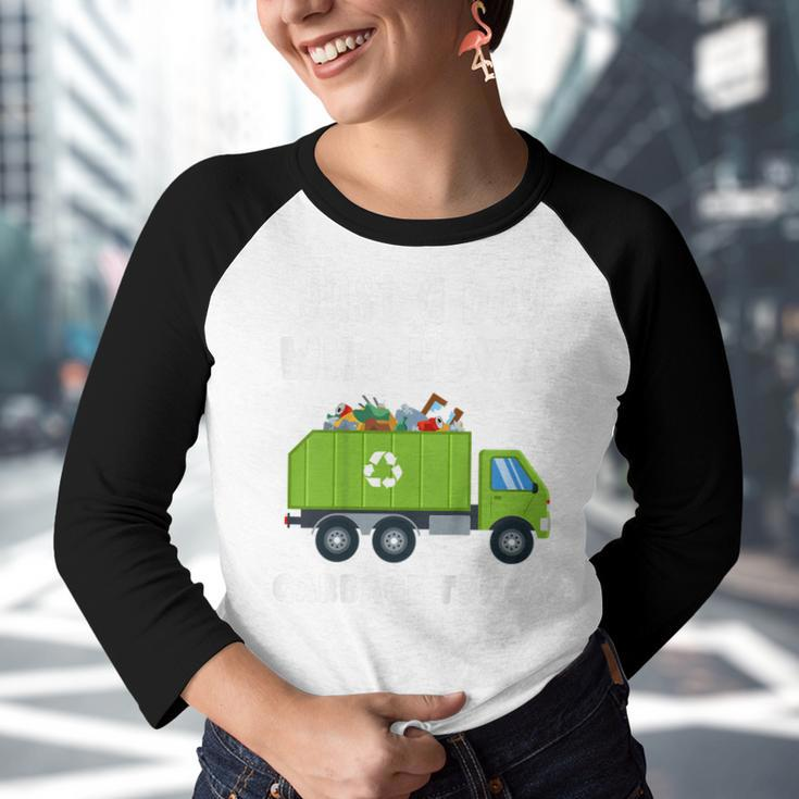 Kids Just A Boy Who Loves Garbage Trucks Youth Raglan Shirt