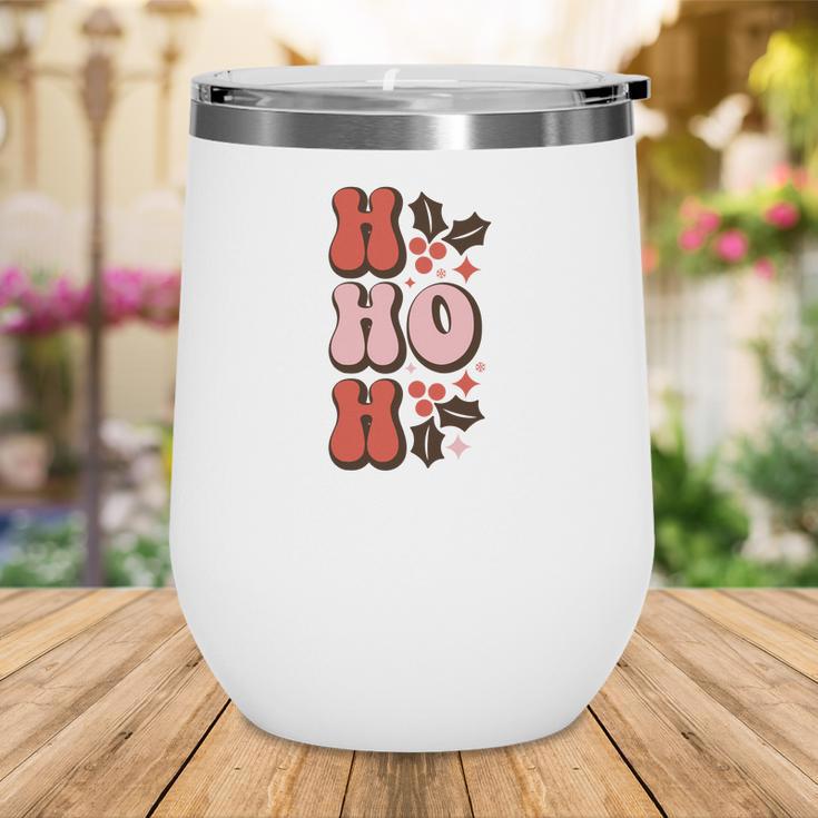 Christmas Ho Ho Oh Holiday Wine Tumbler