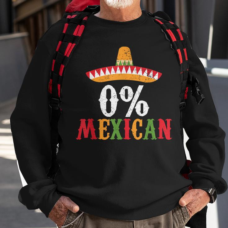 0 Mexican Cinco De Mayo Fiesta Sombrero Funny Sweatshirt Gifts for Old Men