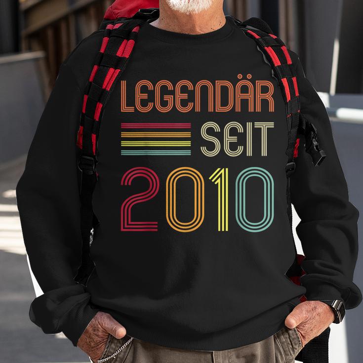 12 Geburtstag Legendär Seit 2010 Geschenk Sweatshirt Geschenke für alte Männer