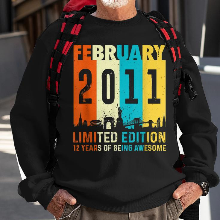 12 Limitierte Auflage Hergestellt Im Februar 2011 12 Sweatshirt Geschenke für alte Männer