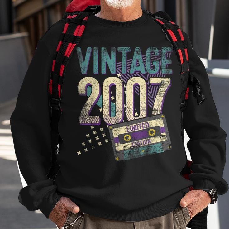 16 Year Old Gifts Vintage 2007 Limited Edition 16Th Birthday V2 Sweatshirt Gifts for Old Men