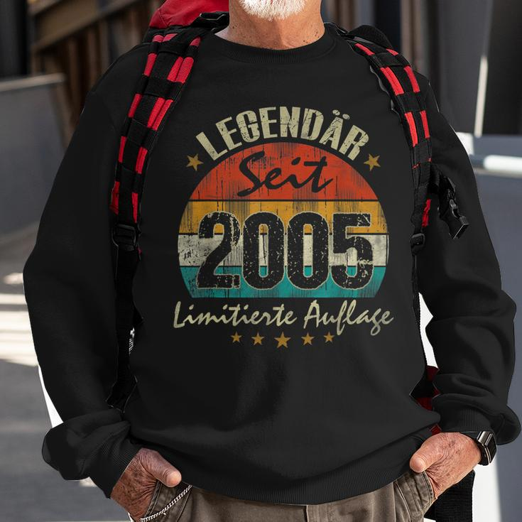 17 Geburtstag Legendär Seit 2005 Geschenk Jahrgang Sweatshirt Geschenke für alte Männer