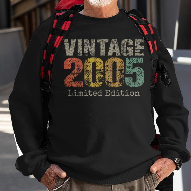 18 Year Old Gifts Vintage 2005 Limited Edition 18Th Birthday V2 Sweatshirt Gifts for Old Men
