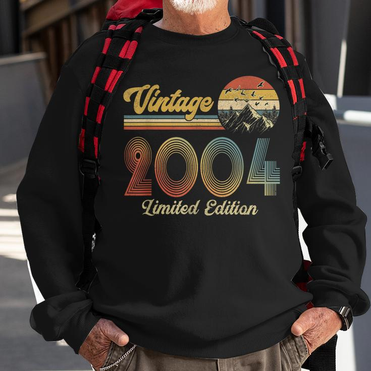 19 Year Old Gifts Made In 2004 Vintage 19Th Birthday Retro Sweatshirt Gifts for Old Men