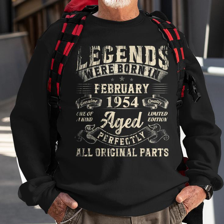 1954 Vintage Sweatshirt zum 69. Geburtstag, Retro Look für Männer und Frauen Geschenke für alte Männer