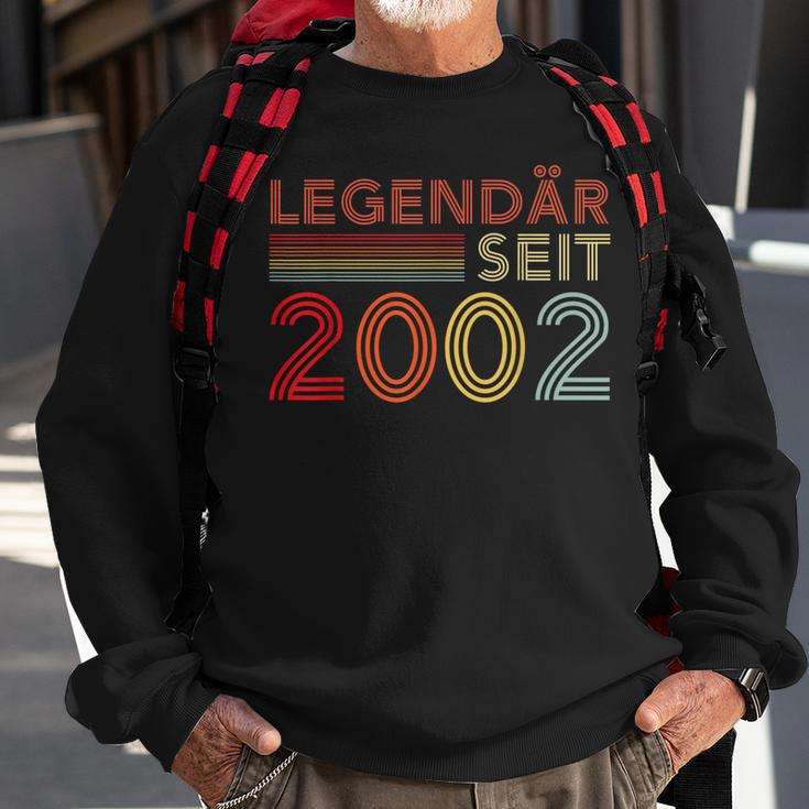 2002 Geburtstag Mann 20 Jahre Deko Lustig 20Er 20 Geburtstag Sweatshirt Geschenke für alte Männer
