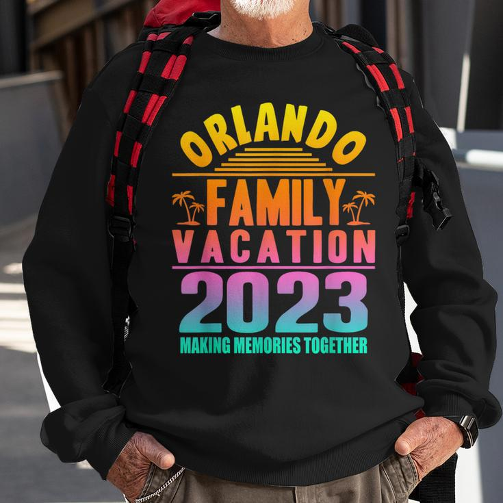 2023 Orlando Family Vacation Matching Group Beach Sweatshirt Gifts for Old Men