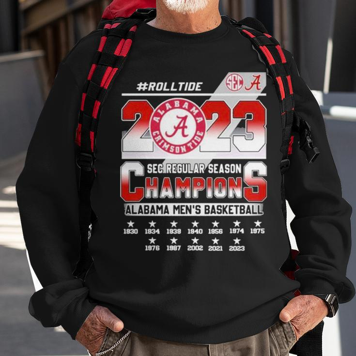 2023 Rolltide Alabama Sec Regular Season Champions Sweatshirt Gifts for Old Men