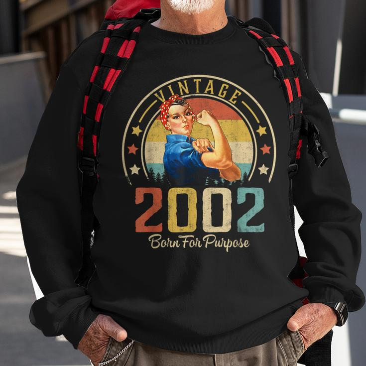 21 Years Old Birthday Gifts Vintage 2002 21St Birthday Gifts Sweatshirt Gifts for Old Men