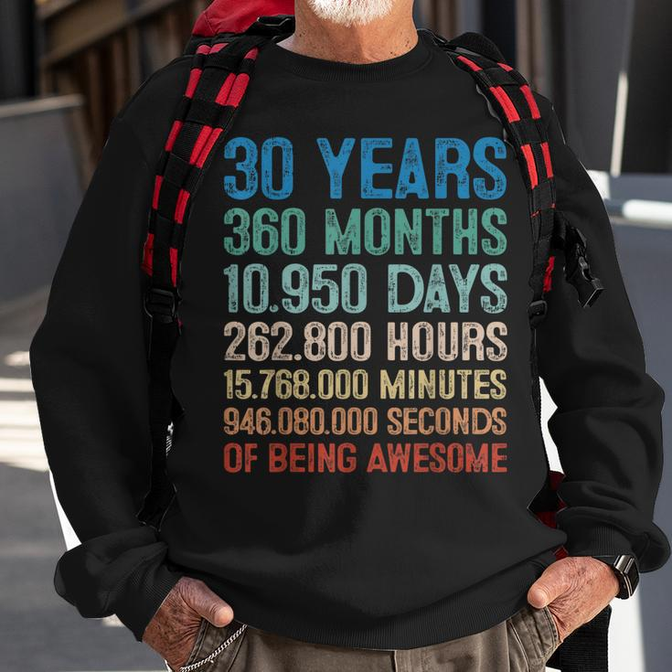 30 Year Old Gift Decorations 30Th Bday Awesome 1993 Birthday Sweatshirt Gifts for Old Men