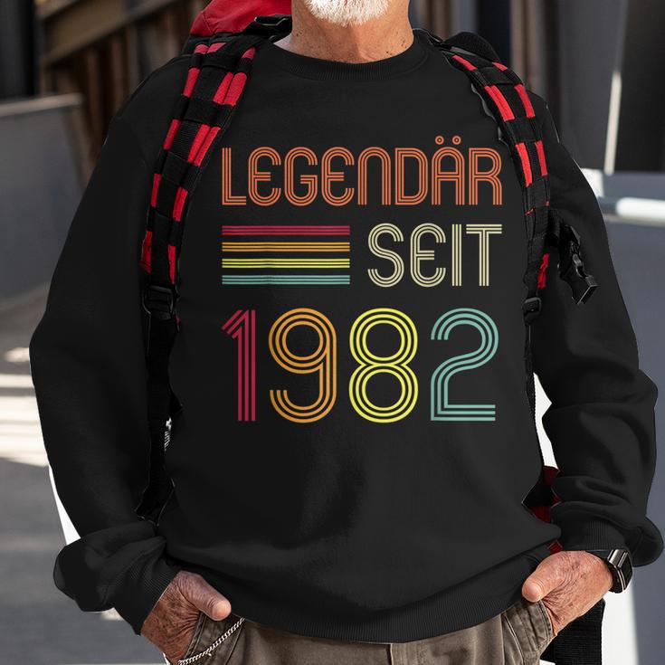 40 Geburtstag Legendär Seit 1982 Geschenk Sweatshirt Geschenke für alte Männer