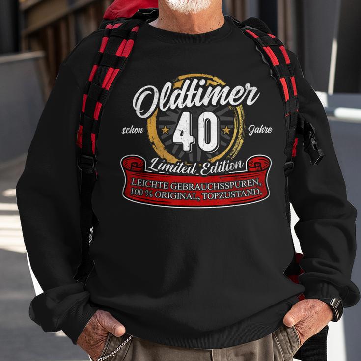 40 Geburtstag Oldtimer Model 40 Jahre Geburtstag Geschenk Sweatshirt Geschenke für alte Männer