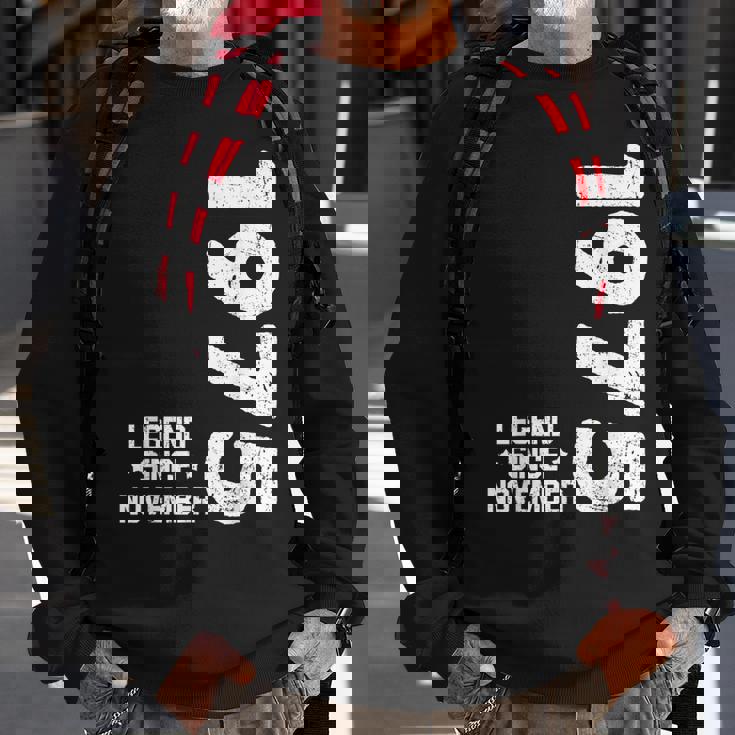 47 Jahre Legende Sweatshirt, November 1975 Geboren Geschenke für alte Männer