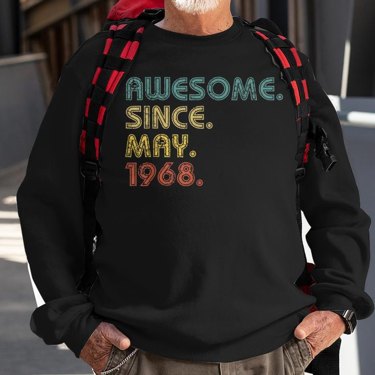 54. Geburtstag Sweatshirt - Fantastisch Seit Mai 1968, Geschenkidee Geschenke für alte Männer