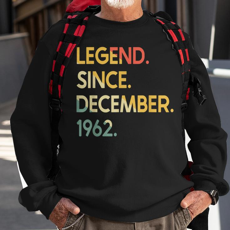 60 Jahre Alte Legende Seit Dezember 1962 60 Geburtstag Sweatshirt Geschenke für alte Männer