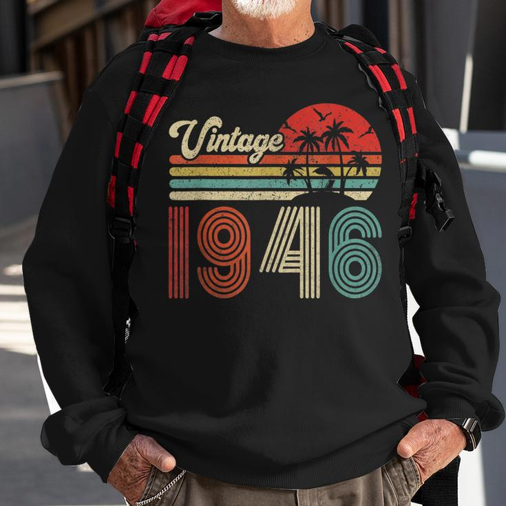 77 Jahre Vintage 1946 Sweatshirt, 77. Geburtstagsgeschenk für Damen und Herren Geschenke für alte Männer