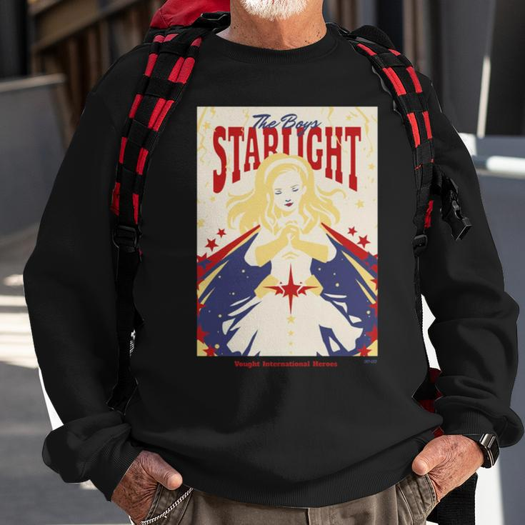 90S Design The Boys Tv Show Starlight Sweatshirt Gifts for Old Men