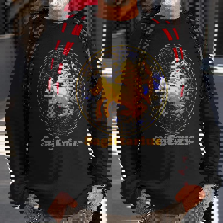 A Zodiac Sign Test Sagittarius Zodiac Sweatshirt Gifts for Old Men