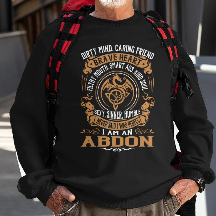 Abdon Brave Heart Sweatshirt Gifts for Old Men