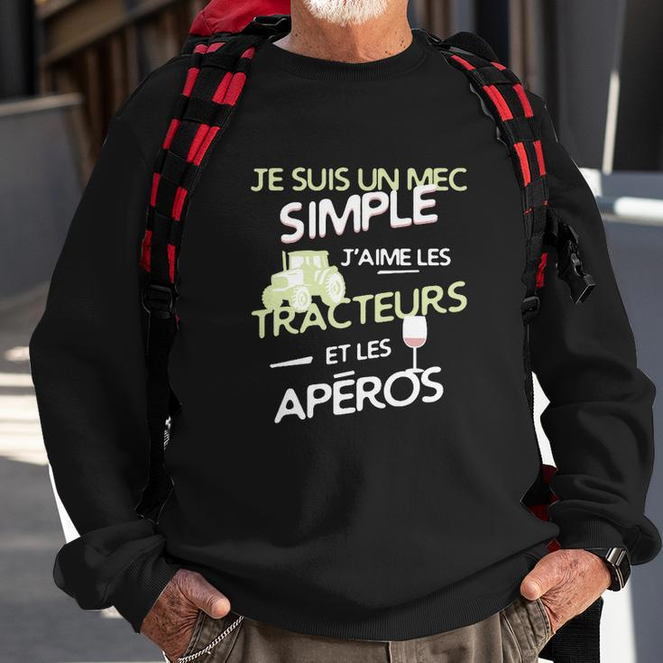 Agriculteurs Un Mec Simple Sweatshirt Geschenke für alte Männer