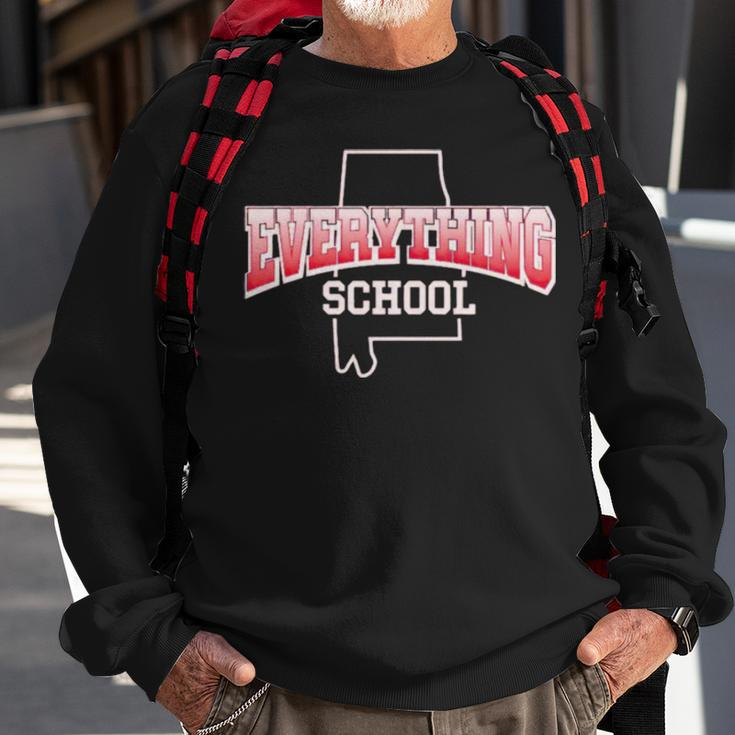 Alabama Everything School Sweatshirt Gifts for Old Men