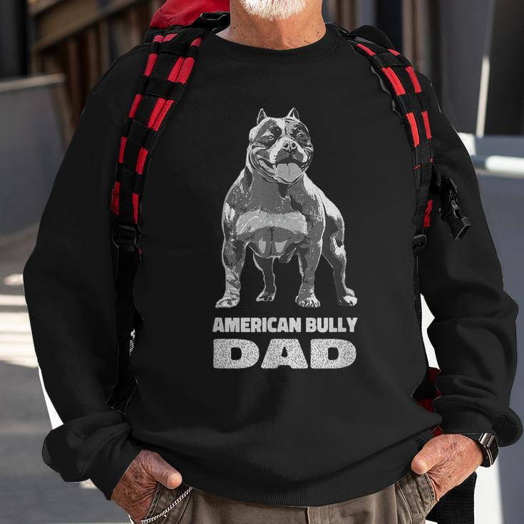 American Bully Dad American Pitbull Terrier Muscle Gift For Mens Sweatshirt Gifts for Old Men