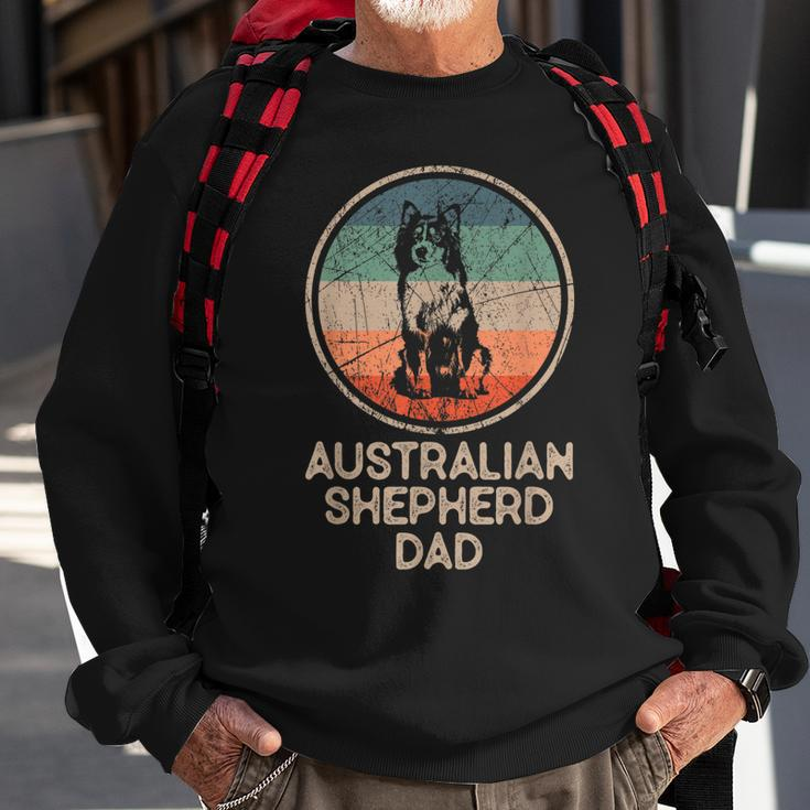 Australian Shepherd Dog - Vintage Australian Shepherd Dad Sweatshirt Gifts for Old Men