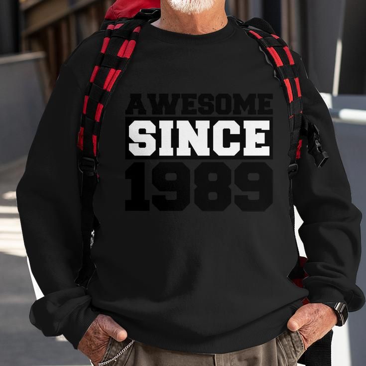 Awesome Since 1989 Sweatshirt Gifts for Old Men