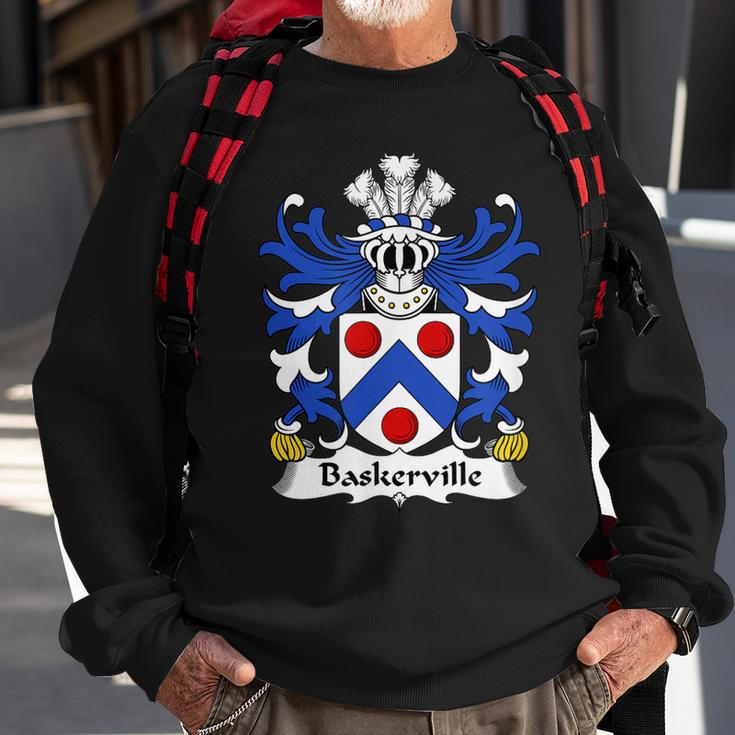 Baskerville Coat Of Arms Family Crest Sweatshirt Gifts for Old Men