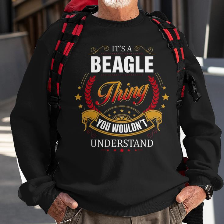 Beagle Family Crest BeagleBeagle Clothing Beagle T Beagle T Gifts For The Beagle Sweatshirt Gifts for Old Men