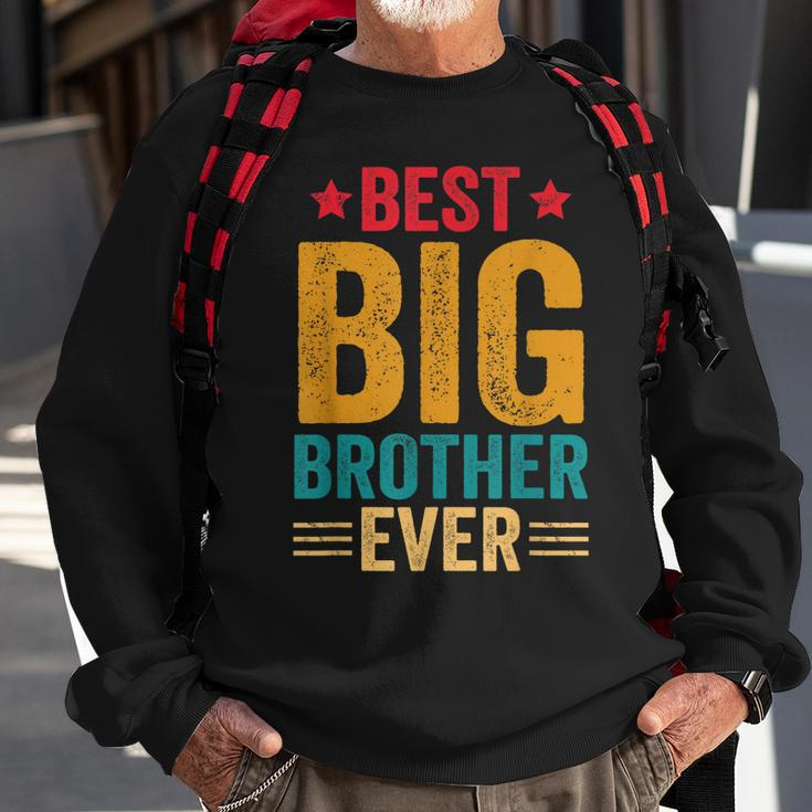 Best Big Brother Ever Big Brother For Nage Boys Youth Sweatshirt Gifts for Old Men