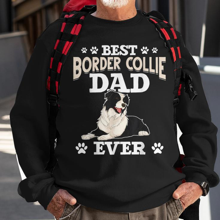 Best Border Collie Dad Ever Fathers Day Border Collie Sweatshirt Gifts for Old Men