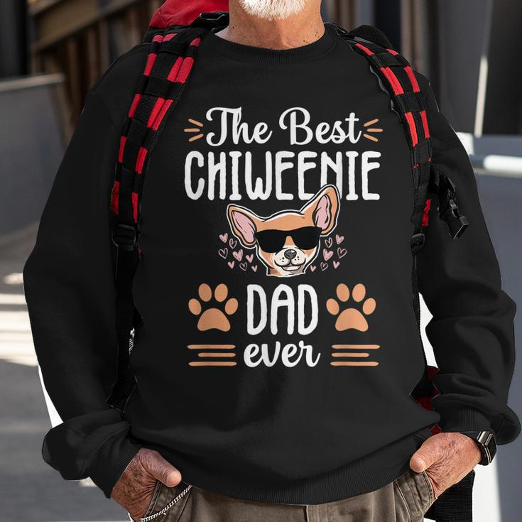 Best Chiweenie Dad Cute Dog Puppy Owner Love Lover Gift Men Sweatshirt Gifts for Old Men