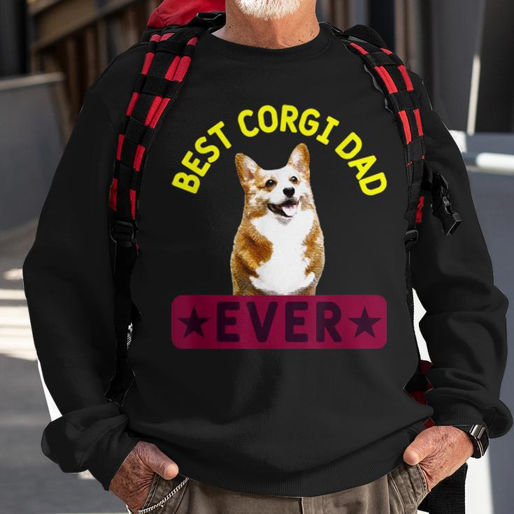 Best Corgi Dad Dog Lover Owner Sweatshirt Gifts for Old Men
