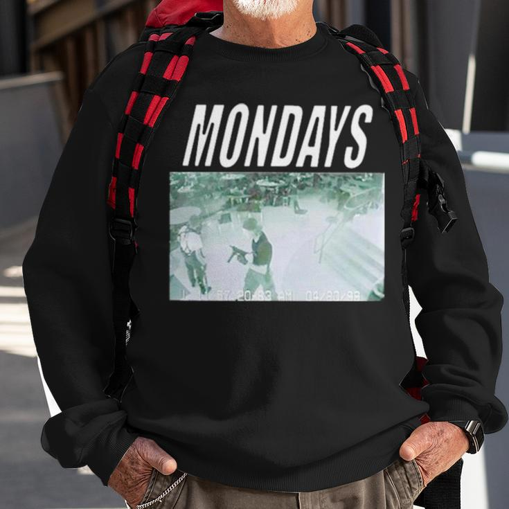 Best Dadbod Society Mondays Camera Sweatshirt Gifts for Old Men