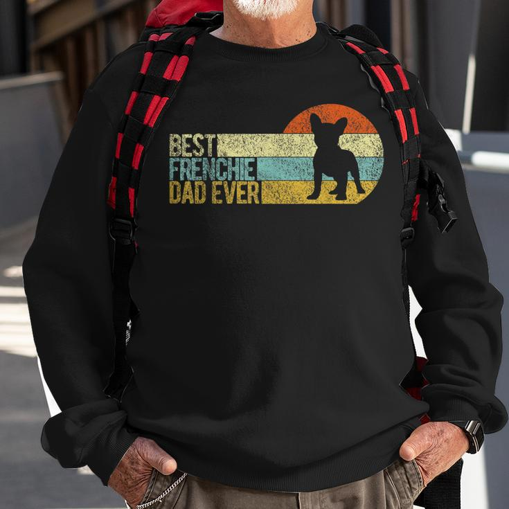 Best Frenchie Dad Ever Frenchie Papa French Bulldog Owner Sweatshirt Gifts for Old Men