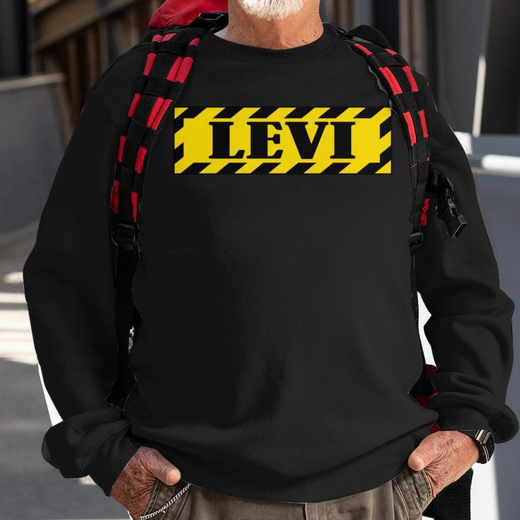 Best Gift For Men Named Levi Boy Name Sweatshirt Gifts for Old Men