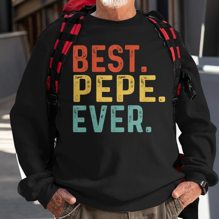 Best Pepe Ever Retro Vintage Unique Gifts For Pepe Sweatshirt Gifts for Old Men