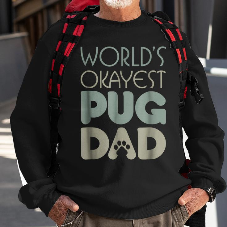 Best Pug Dad Ever Dog Lover Gift Sweatshirt Gifts for Old Men