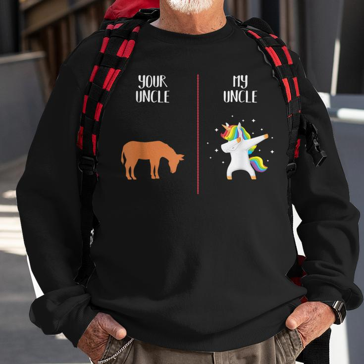 Best Uncle Dabbing Unicorn Sweatshirt Gifts for Old Men