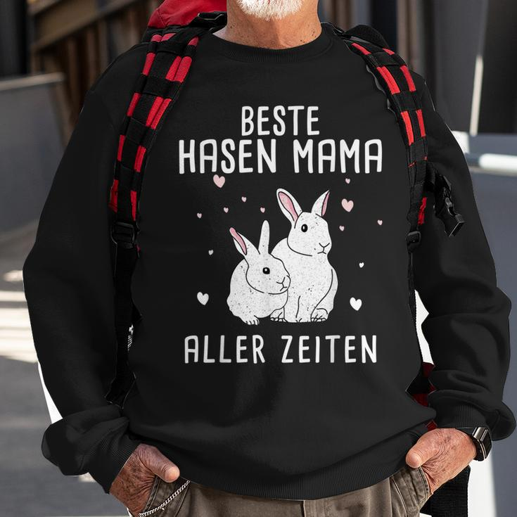 Beste Hasen-Mama Aller Zeiten Sweatshirt Geschenke für alte Männer