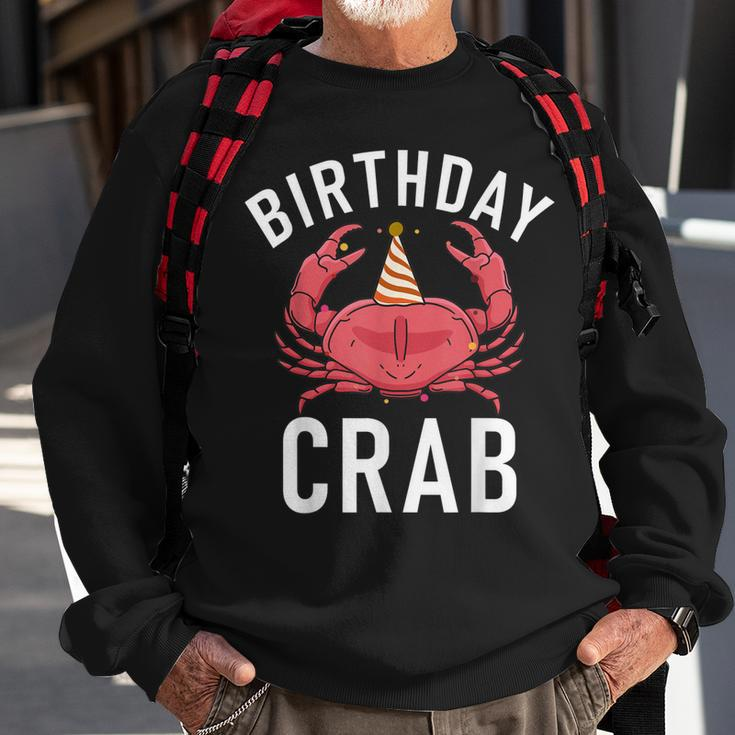 Birthday Crab Owner Sweatshirt Gifts for Old Men