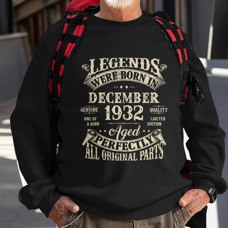 Birthday Gift 1932 Legend December 1932 Sweatshirt Gifts for Old Men
