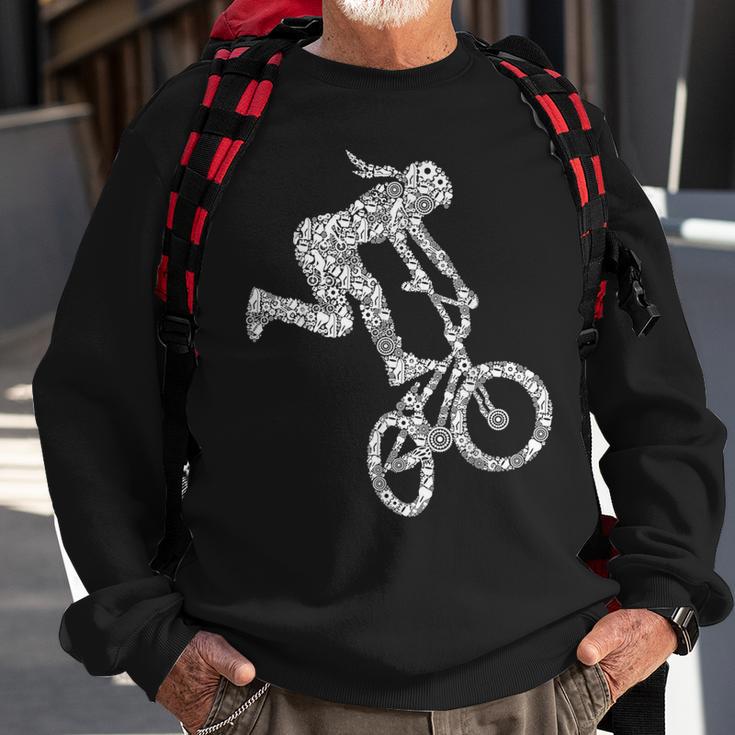 Bmx Mädchen Bike Stunt Kinder Sweatshirt Geschenke für alte Männer