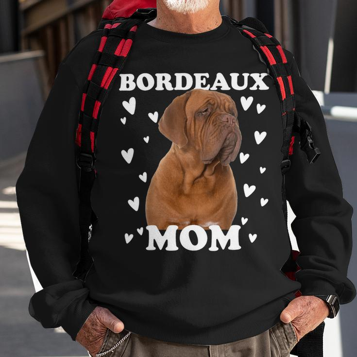 Bordeaux Mom Mummy Mama Mum Mommy Mothers Day Mother Sweatshirt Gifts for Old Men