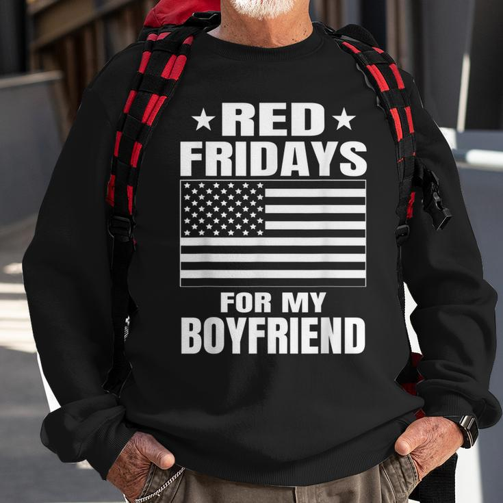 Boyfriend Deployment Sweatshirt Gifts for Old Men